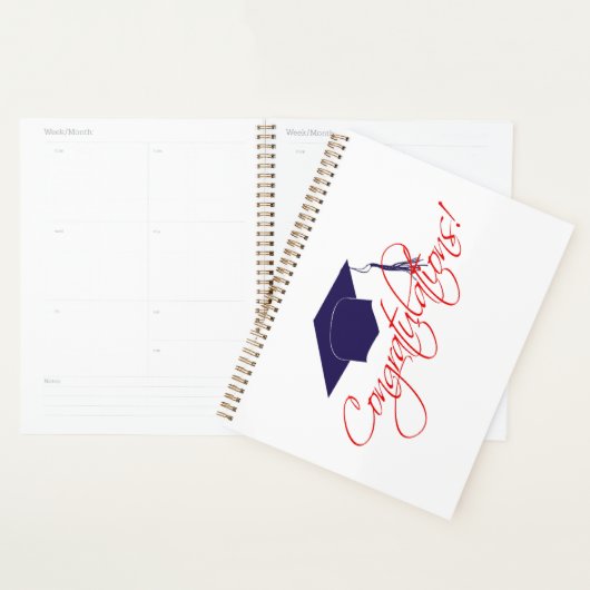 Gefeliciteerd afstuderen pet planner (Display)
