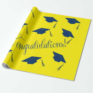 Gefeliciteerd afstuderen pet Verpakking papier