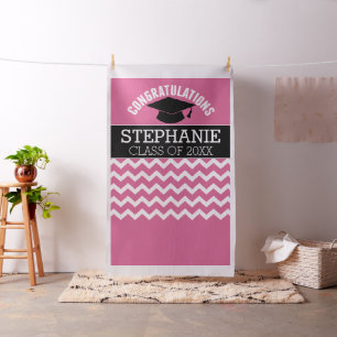 Gefeliciteerd Afstuderen Photo Backdrop Afstuderen Stof