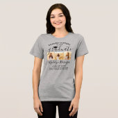Gefeliciteerd Afstuderen Photo Collage Afstuderen Tri-Blend Shirt (Voorkant volledig)