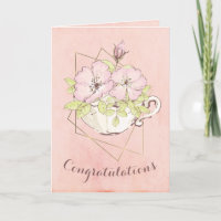 Gefeliciteerd Afstuderen Roos Flower