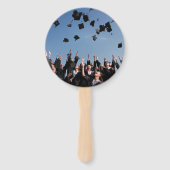 Gefeliciteerd Afstuderen Senior Class Handwaaier (Achterkant)