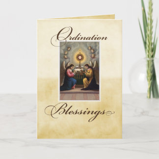 Gefeliciteerd, Angels bij Altar Kaart