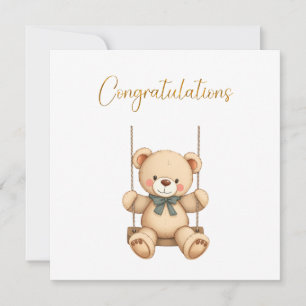 Gefeliciteerd Baby Kaart