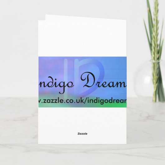 Gefeliciteerd baby meisje kaart (Achterkant)