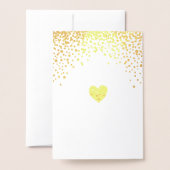 Gefeliciteerd Ballet Dancer Gold Confetti Kaart (Met envelop)