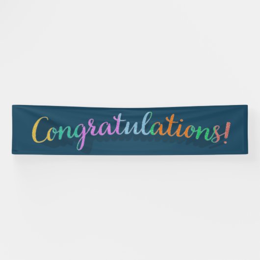 Gefeliciteerd Banner (Horizontaal)