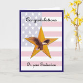 Gefeliciteerd Basic Training Afstuderen Kaart (Gele Bloem)