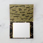 Gefeliciteerd! Bedankkaart (Binnen)