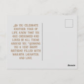 Gefeliciteerd Bloemige Schoonheden 48 Briefkaart (Achterkant)