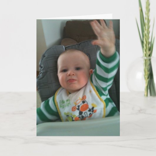 GEFELICITEERD BRAVO KAART (Voorkant)