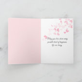 Gefeliciteerd Bride en Groom Kaart (Binnen)