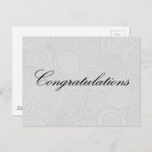 Gefeliciteerd Briefkaart (Voorkant / Achterkant)