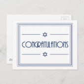 Gefeliciteerd Briefkaart (Voorkant / Achterkant)