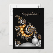 Gefeliciteerd Briefkaart (Voorkant / Achterkant)