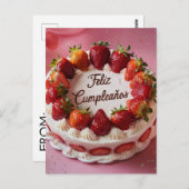 Gefeliciteerd  briefkaart (Voorkant / Achterkant)