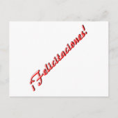 Gefeliciteerd Briefkaart (Voorkant)