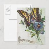 Gefeliciteerd Briefkaart (Voorkant / Achterkant)