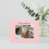 Gefeliciteerd Briefkaart (Staand voorkant)