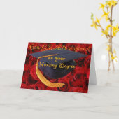 Gefeliciteerd / BScN- Verpleegkunde Kaart (Gele Bloem)