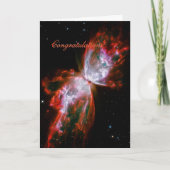Gefeliciteerd - Butterfly Nebula in Scorpius Kaart (Voorkant)