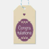 Gefeliciteerd Cadeaulabel (Voorkant)