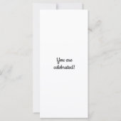 Gefeliciteerd Carol Kaart (Achterkant)