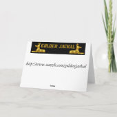 Gefeliciteerd Cheerleader squad cheer team Kaart (Achterkant)