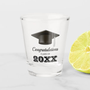 Gefeliciteerd, College Afstuderen Favors Shot Glas