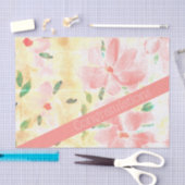  Gefeliciteerd Coral Tissuepapier (Craft)