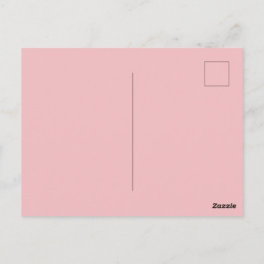 Gefeliciteerd Daffodil bloemige Roze Ansichtkaart Briefkaart (Achterkant)