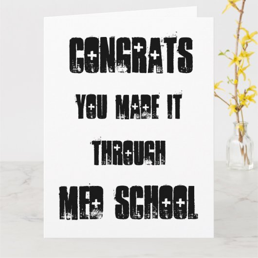 Gefeliciteerd dat je het gehaald hebt via Med Scho Kaart (Gele Bloem)