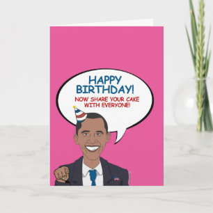 Gefeliciteerd, deel nu je taart met iedereen kaart