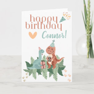 Gefeliciteerd Dinosaurus Kaart