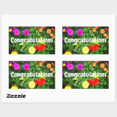 Gefeliciteerd Diverse Dahlias #1-2 Stickers (Vel)