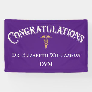 Gefeliciteerd, Doctor in de diergeneeskunde Spandoek