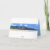 Gefeliciteerd: Eagle & Blue Sky Kaart (Achterkant)