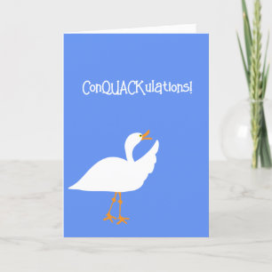 Gefeliciteerd Eend Kaart