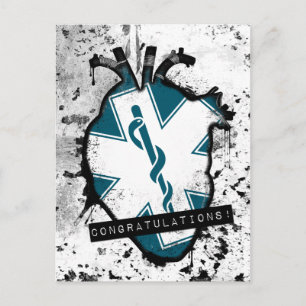 Gefeliciteerd Emergency Medical Services Worker Briefkaart