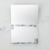 Gefeliciteerd en beste wensen kaart (Binnen)