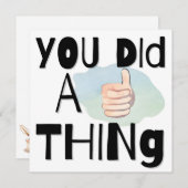 Gefeliciteerd Feestdagenkaart (Voorkant / Achterkant)