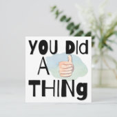 Gefeliciteerd Feestdagenkaart (Staand voorkant)