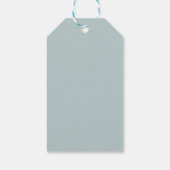Gefeliciteerd Franse, buldog Cadeaulabel (Achterkant)