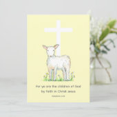 Gefeliciteerd Galatians Scriptlampje Kaart (Staand voorkant)