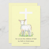 Gefeliciteerd Galatians Scriptlampje Kaart (Voorkant / Achterkant)
