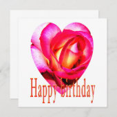 Gefeliciteerd geel rood roodje (Voorkant / Achterkant)