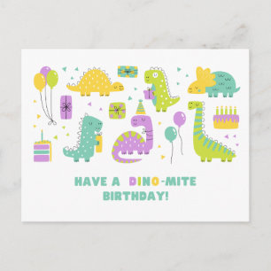 Gefeliciteerd! Gefeliciteerd met je verjaardag Briefkaart