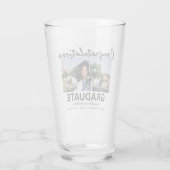 Gefeliciteerd Geslaagd | Foto Glas (Achterkant)