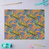"Gefeliciteerd" Groovy Wrapping Paper Tissuepapier (Craft)