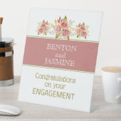 Gefeliciteerd! Handtekening van de partij Reclamebord Met Voetstuk (Insitu)